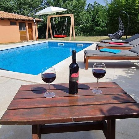 Sunny Garden Villa With Pool Loborika Dış mekan fotoğraf